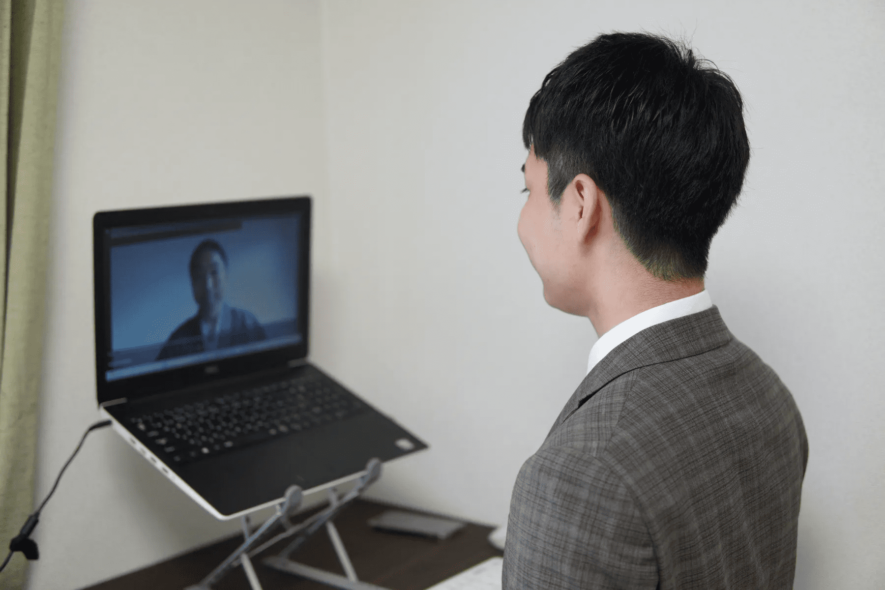 オンラインインタビュー写真