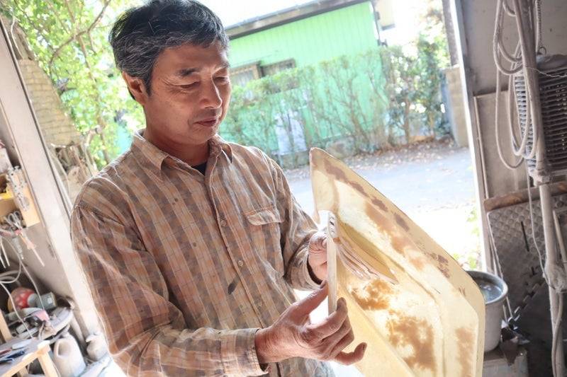 片桐慶二さんの活動の様子